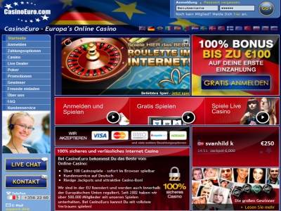 Casinoeuro Erfahrungen